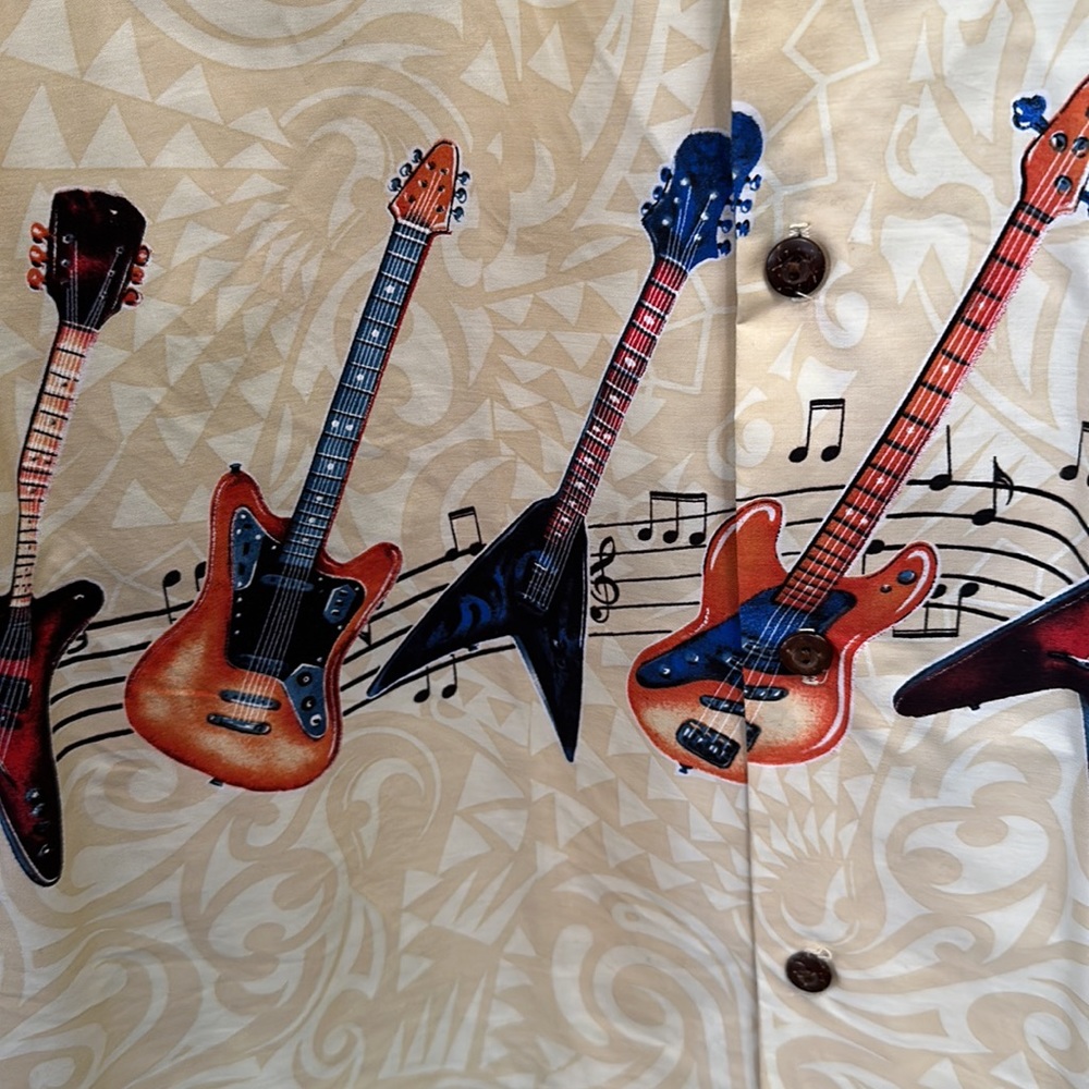 Guitar Hawaiian shirt